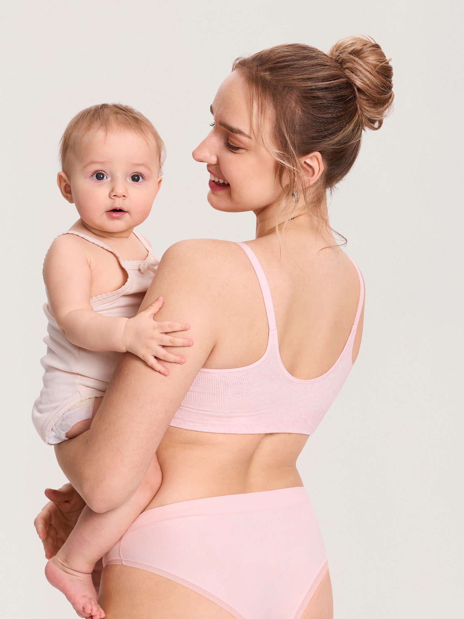 Ribbed Cotton Nursing Bralette