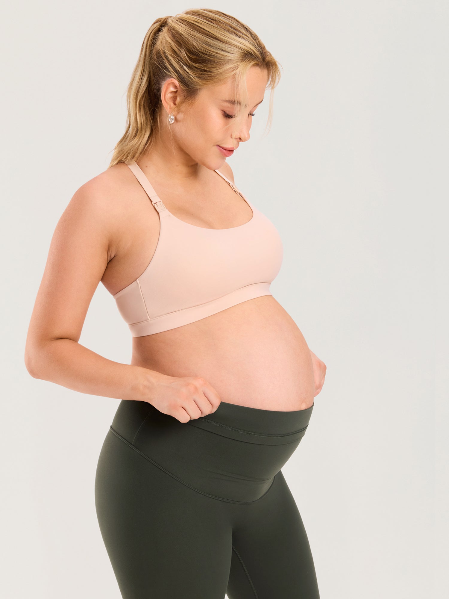 Natrelax® No Front Seam Maternity Leggings 25"