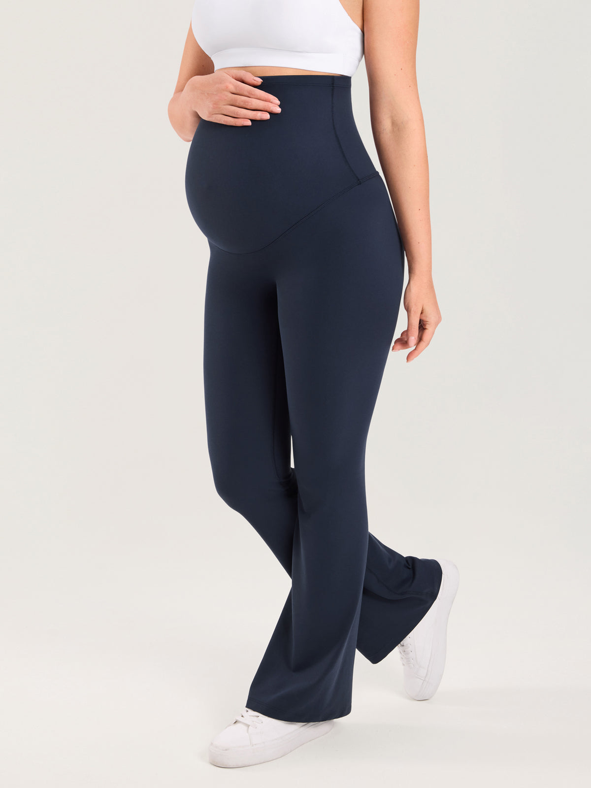 Natrelax® No Front Seam Maternity Flare Leggings 31.5"