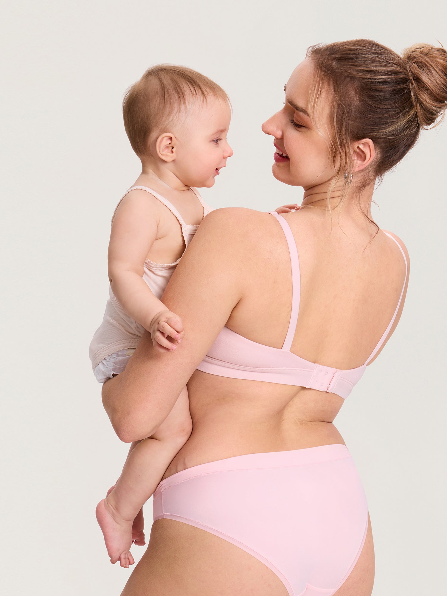 Cotton Scoop Neck Nursing Bralette