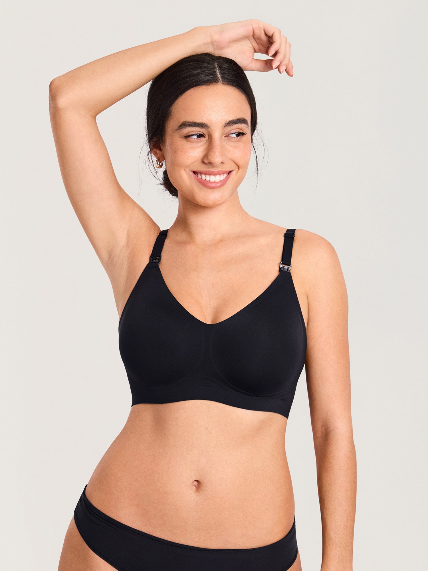 Seamless Jelly Strip Nursing Bra